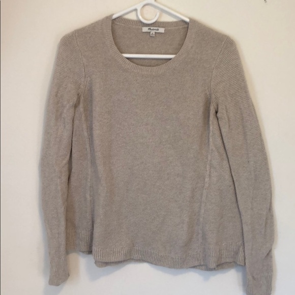 Madewell Sweaters - Madewell waffle print pullover sweater